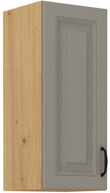 Oberschrank 30 cm / 72 cm STILO CLAY Grau / Artisan GR/AR