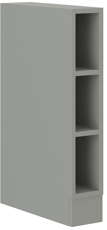 Offener Unterschrank 15 cm Grey