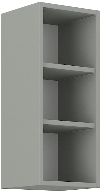 Offener Oberschrank 30 cm / 72  cm Grey