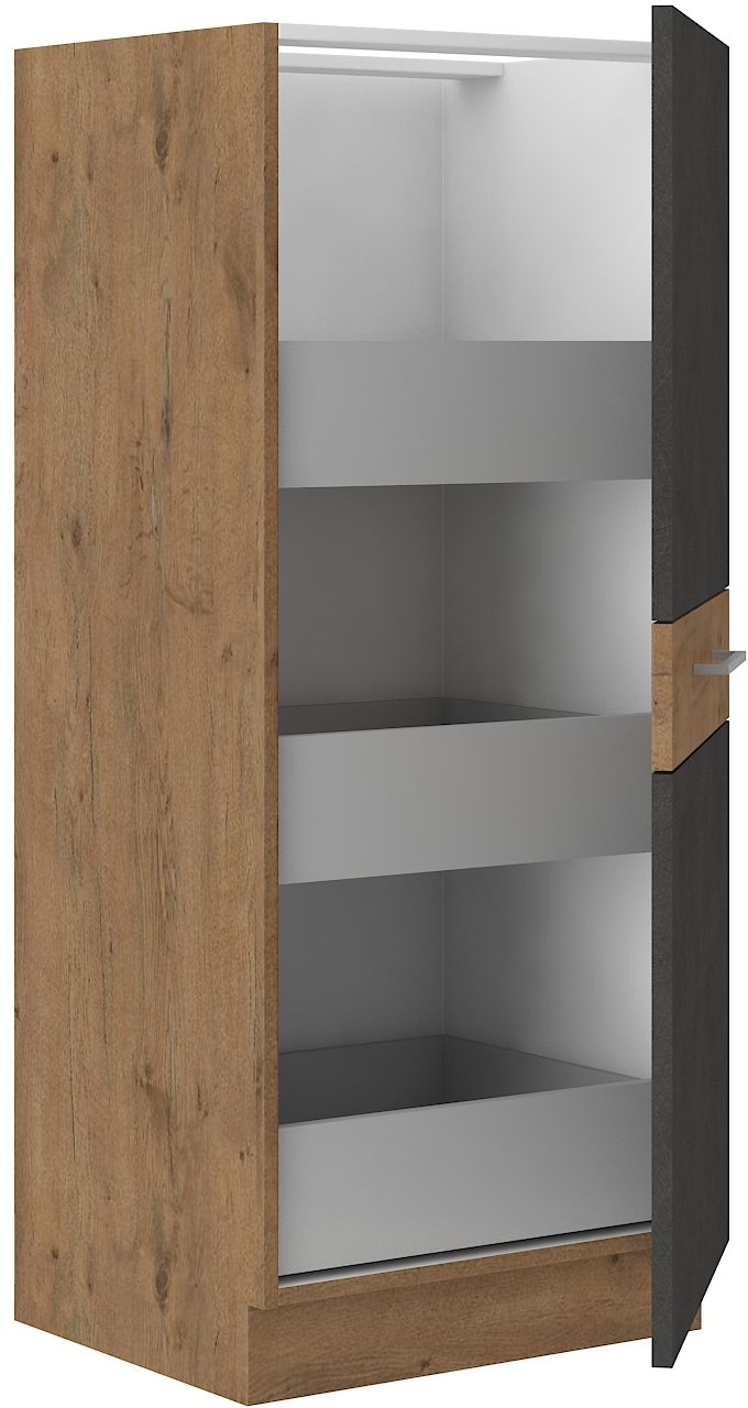 Hochschrank 50 cm / 145 cm mit Schubladen VIGO MATERA  mat 