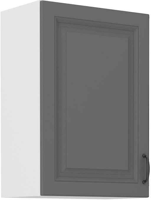 Oberschrank 50 cm / 72 cm STILO DUST Grau / Weiss GR/WH