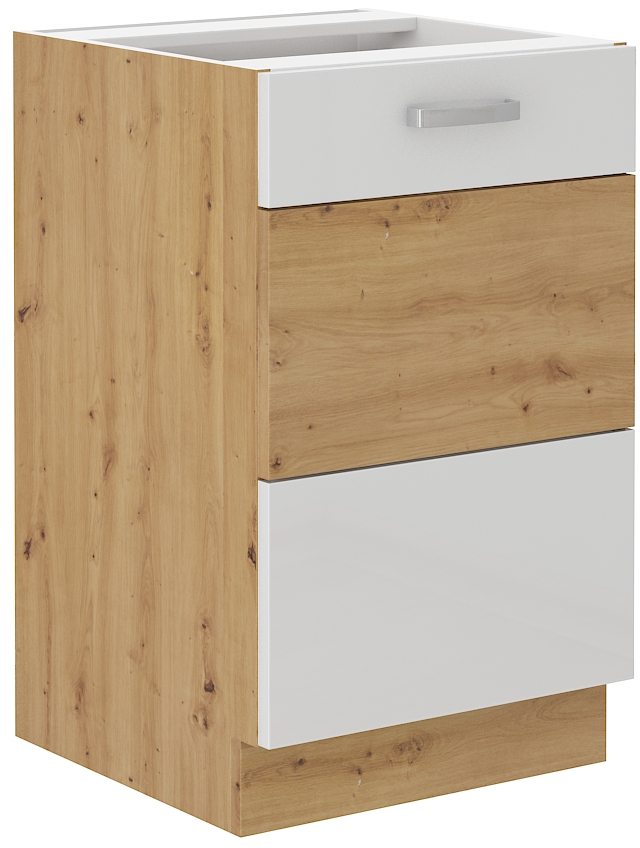 Spülenunterschrank 50 cm Artisan weiß HG