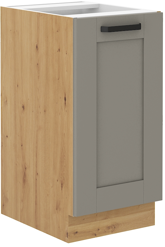 Unterschrank 40 cm LUNA CLAY Grau / Artisan GR/AR