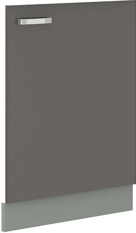 Geschirrspülerfront 60 cm Vollintegrierbar Grey