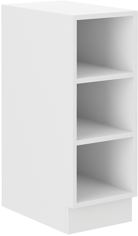 Offener Unterschrank 30 cm LARA Weiss HG