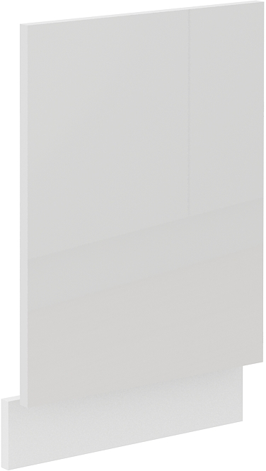 Geschirrspülerfront 45 cm Teilintegrierbar LARA Weiss HG