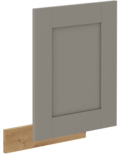 Geschirrspülerfront teilintegrierbar 45 cm LUNA CLAY Grau / Artisan GR/AR