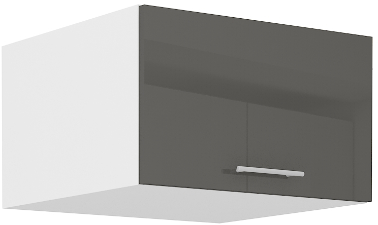 Aufsatzschrank 60 cm / 36 cm Lara Grau HG