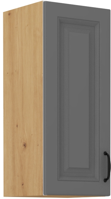 Oberschrank 30 cm / 72 cm STILO DUST Grau / Artisan GR/AR