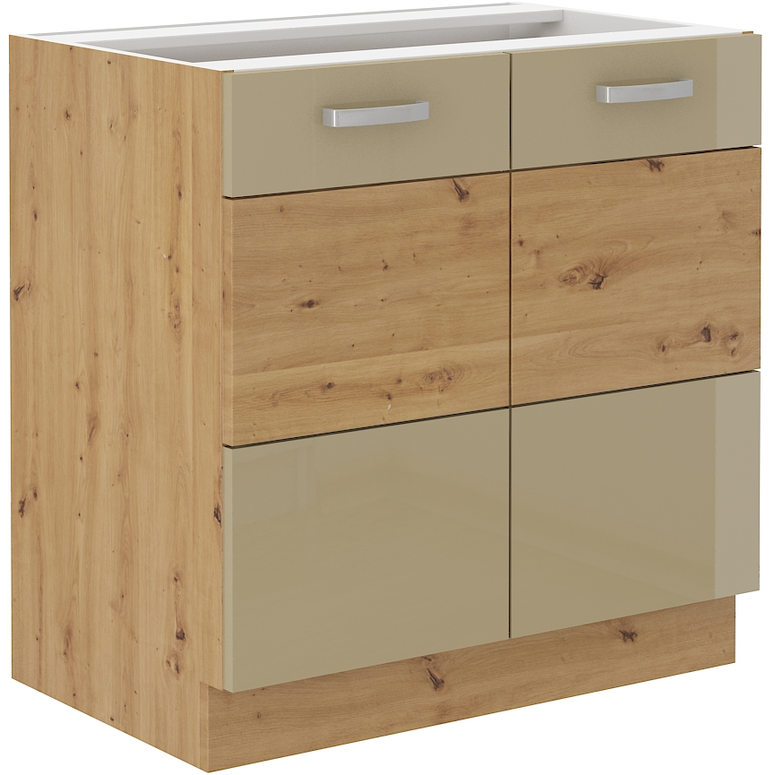 Unterschrank 80 cm ARTISAN Cappucino HG