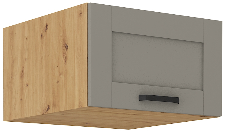 Aufsatzschrank 60 cm / 36 cm LUNA CLAY Grau / Artisan GR/AR