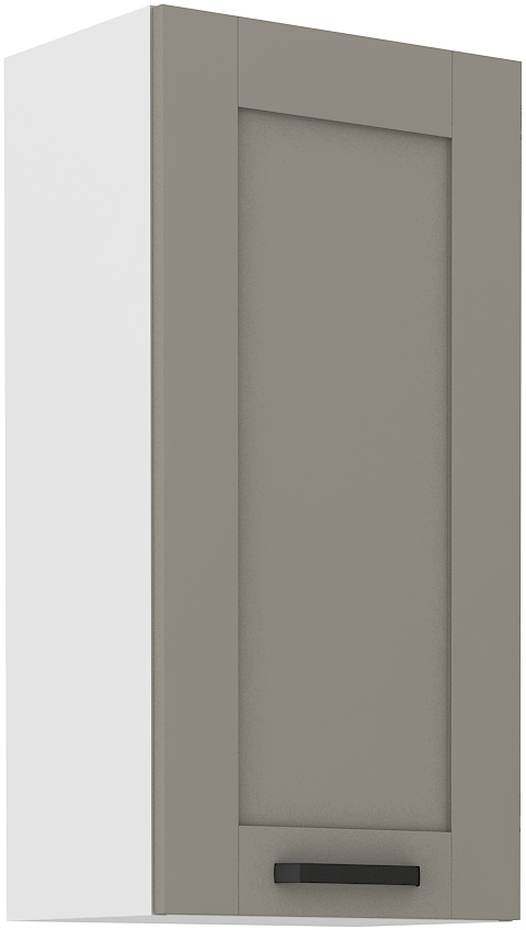 Oberschrank 45 cm / 90 cm LUNA CLAY Grau / Weiss GR/WH