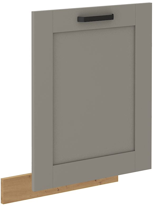 Geschirrspülerfront vollintegrierbar 60 cm LUNA CLAY Grau / Artisan GR/AR