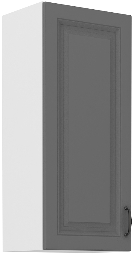 Oberschrank 40 cm / 90 cm STILO DUST Grau / Weiss GR/WH
