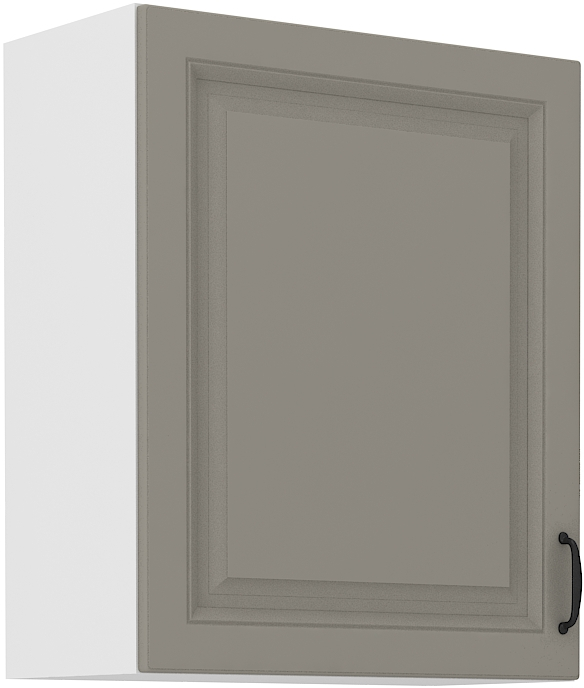 Oberschrank 60 cm / 72 cm STILO CLAY Grau / Weiss GR/WH