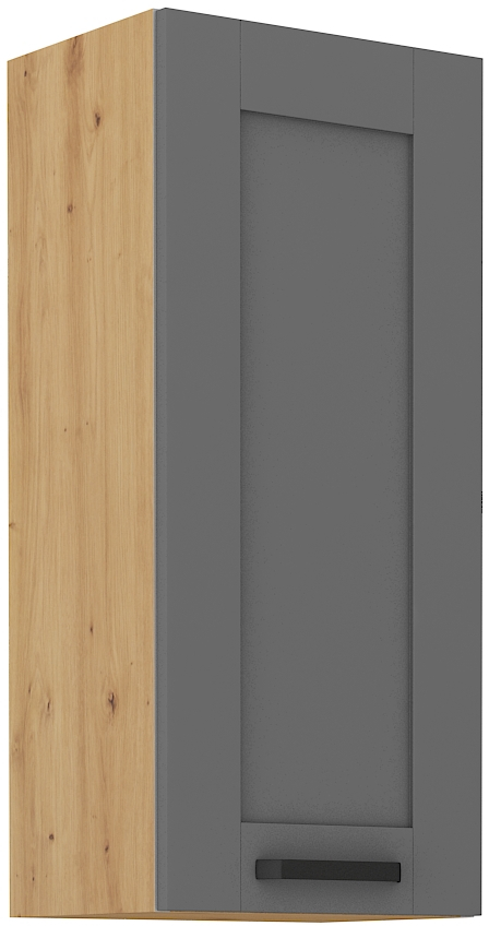 Oberschrank 40 cm / 90 cm LUNA DUST Grau / Artisan GR/AR